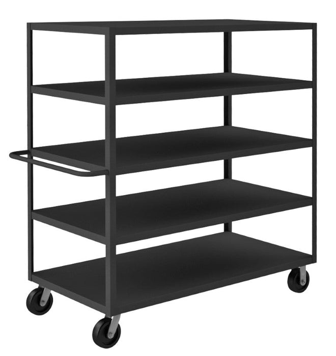 RSC-306066-5-3K-ALD-95 Stock Cart, 5 Shelves, 30 x 60