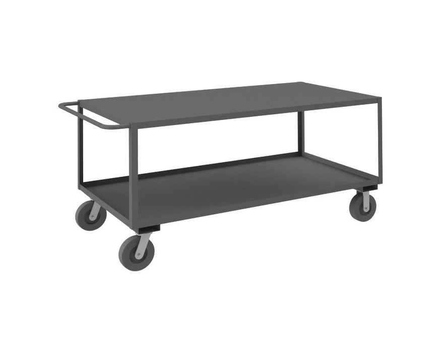 RSC-367236-2-TLD-8PO-95 Stock Cart, 2 Shelves, 36 x 72