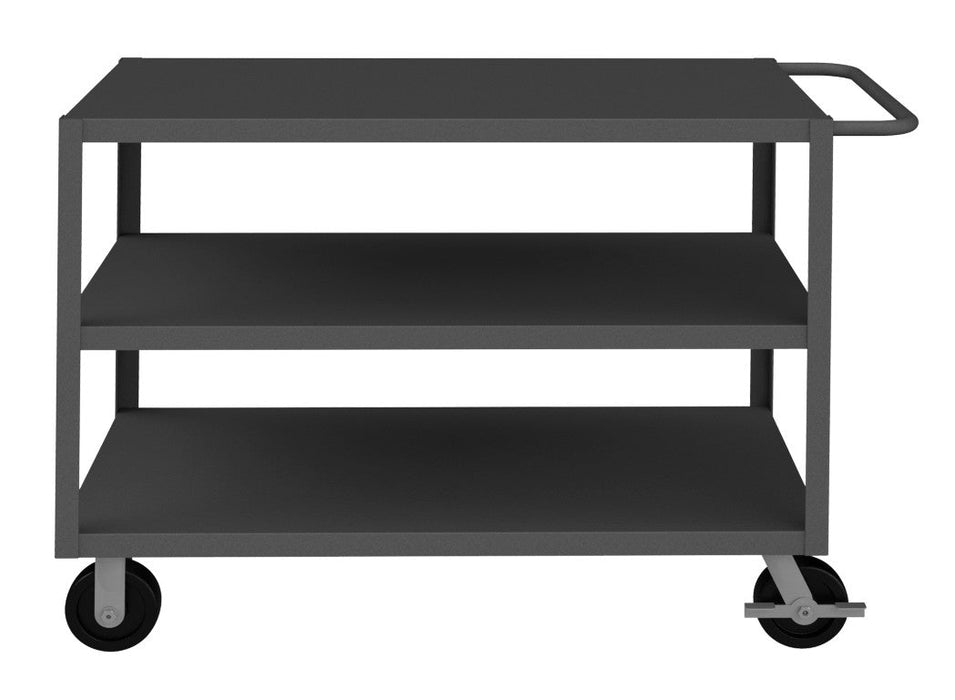 RSC2448-3-3K-6PHSB-ALD-95 Stock Cart, 3 Shelves, 24 x 48