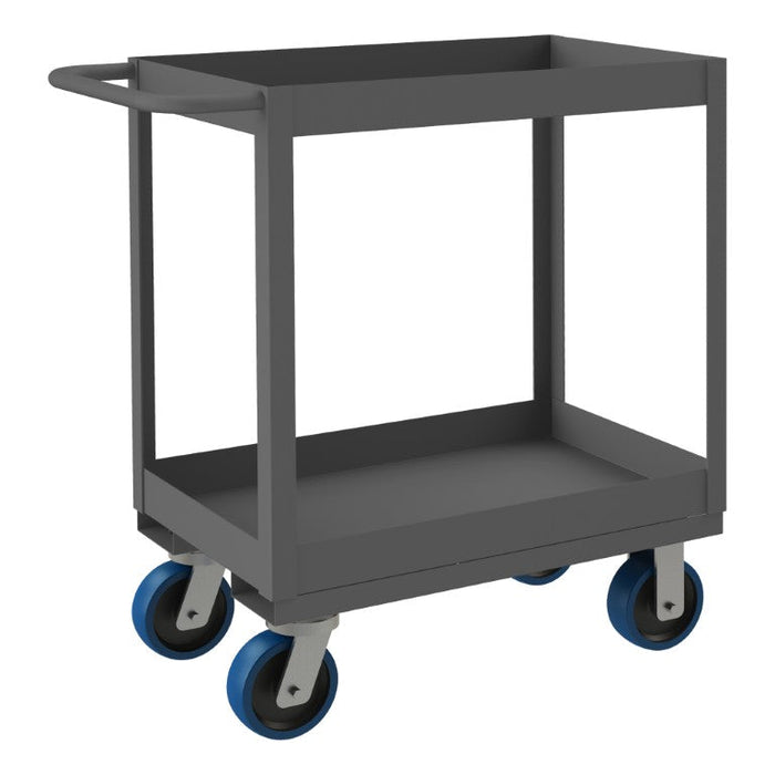 RSC3-1830-2-3.6K-6PU-95 Stock Cart, 3 Shelves, High Lip, 24 x 48
