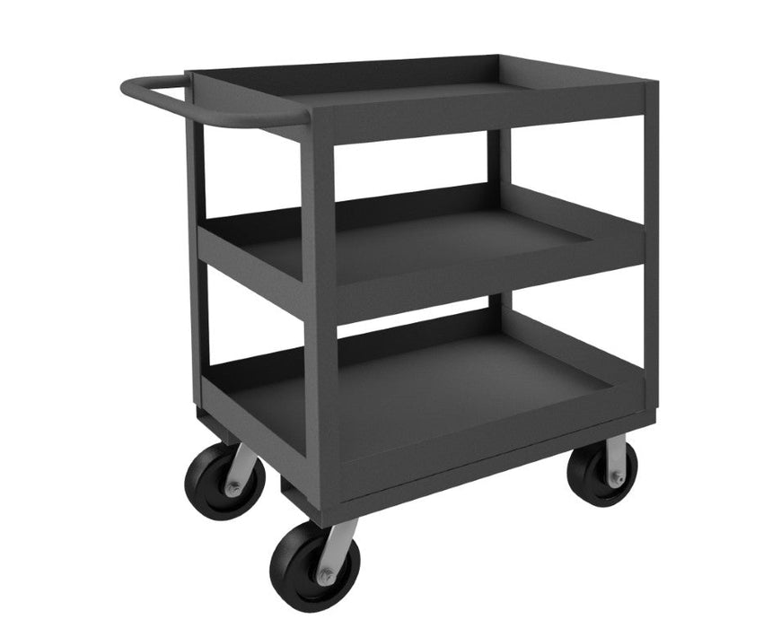 RSC3-1830-3-3.6K-95 Stock Cart, 3 Shelves, High Lip, 18 x 30