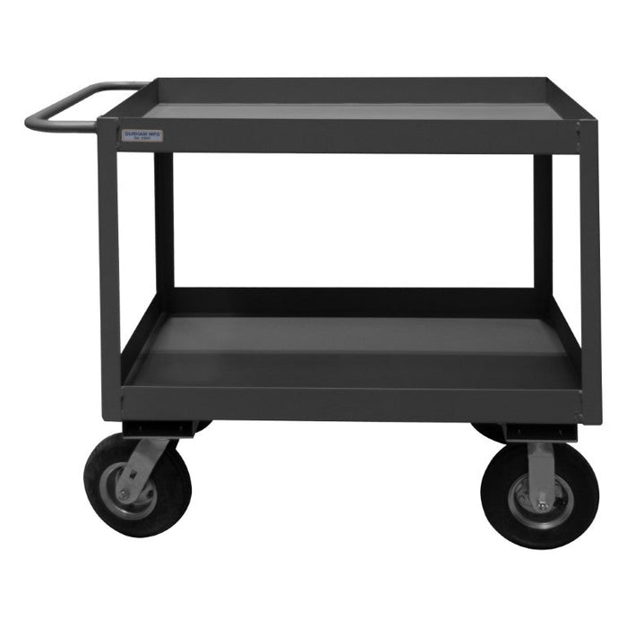 RSC3-2436-2-8PN-95 Stock Cart, 2 Shelves, High Lip, 24 x 36