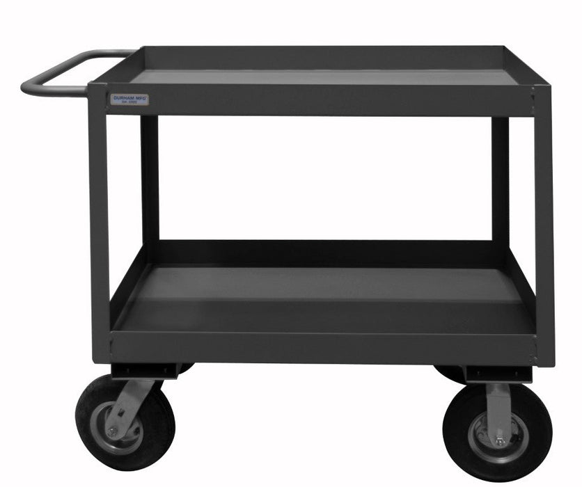 RSC3-243636-2-8PN-95 Stock Cart, 2 Shelves, High Lip, 24 x 36