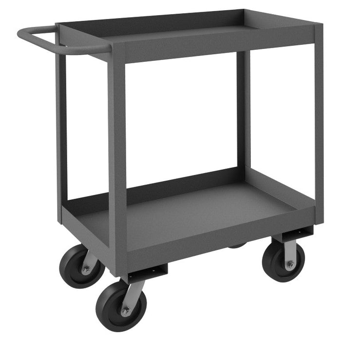 RSC3-2448-2-3.6K-95 Stock Cart, 2 Shelves, High Lip, 24 x 48