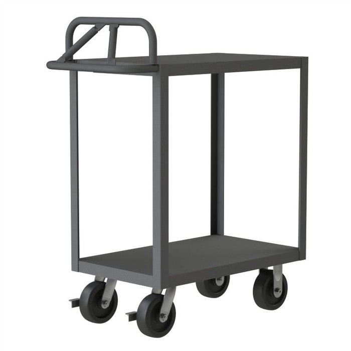 RSCE-1830-2-3.6K-ALD-95 Stock Cart, 2 Shelves, Ergonomic Handle