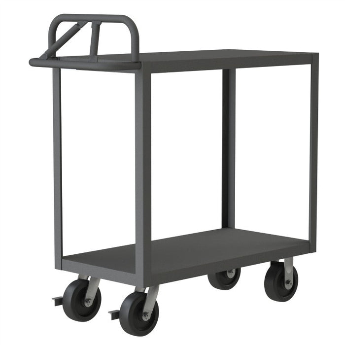 RSCE-1836-2-3.6K-ALD-95 Stock Cart, 2 Shelves, Ergonomic Handle
