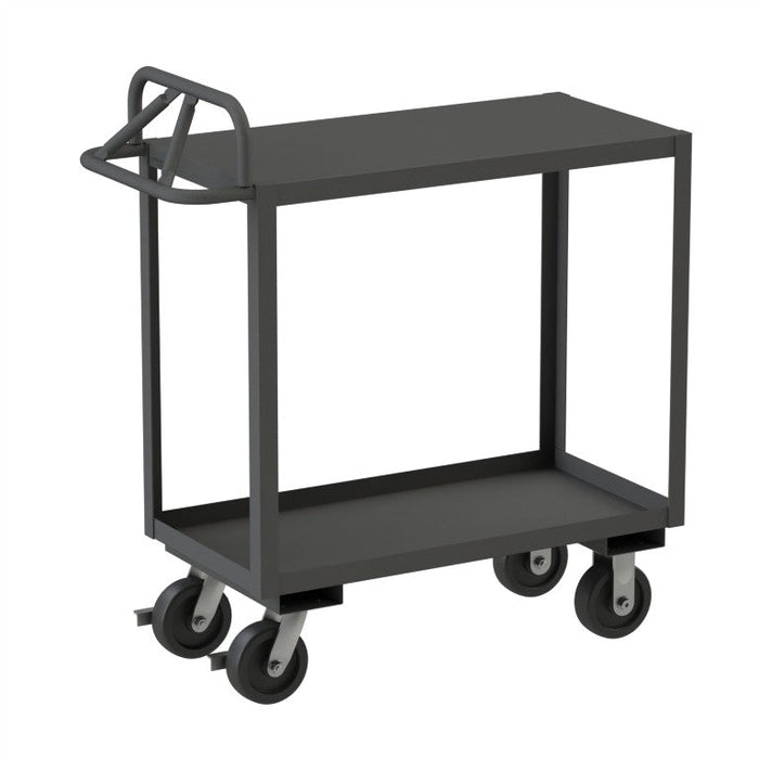 RSCE-1836-2-3.6K-TLD-95 Stock Cart, 2 Shelves, Ergonomic Handle