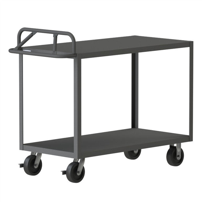 RSCE-2448-2-3.6K-ALD-95 Stock Cart, 2 Shelves, Ergonomic Handle