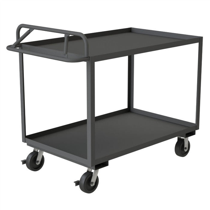 RSCE-3048-2-3.6K-95 Stock Cart, 2 Shelves, Ergonomic Handle