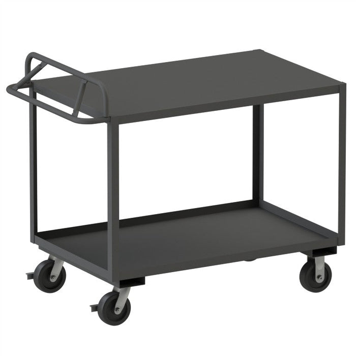 RSCE-3048-2-3.6K-TLD-95 Stock Cart, 2 Shelves, Ergonomic Handle