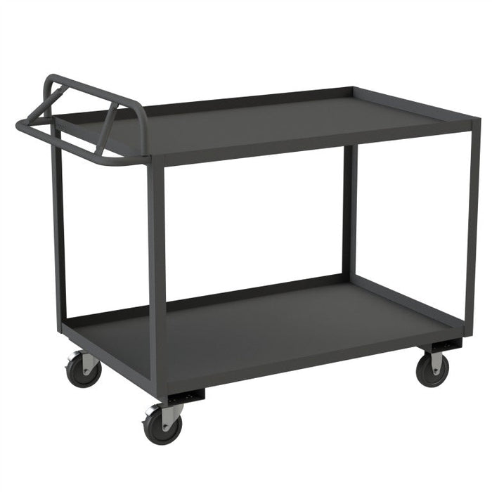 RSCE-3048-2-95 Stock Cart, 2 Shelves, Ergonomic Handle