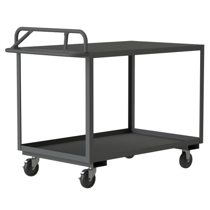 RSCE-3048-2-TLD-95 Stock Cart, 2 Shelves, Ergonomic Handle