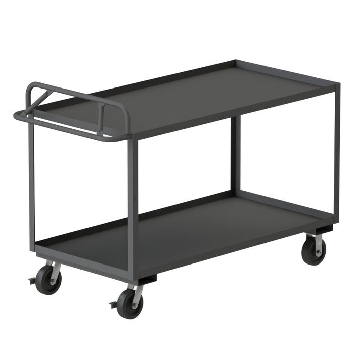RSCE-3060-2-3.6K-95 Stock Cart, 2 Shelves, Ergonomic Handle