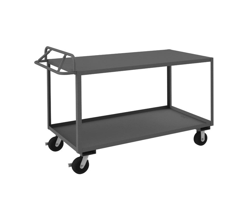 RSCE-3060-2-3.6K-TLD-95 Stock Cart, 2 Shelves, Ergonomic Handle
