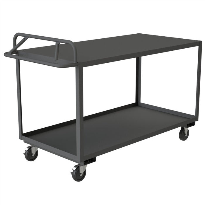 RSCE-3060-2-TLD-95 Stock Cart, 2 Shelves, Ergonomic Handle