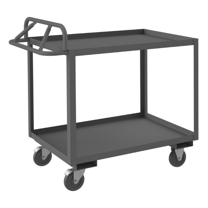 RSCE1P-2436-2-5PO-95 Stock Cart, 2 Shelves, Ergonomic Handle