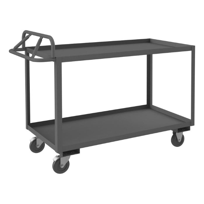 RSCE1P-2448-2-5PO-95 Stock Cart, 2 Shelves, Ergonomic Handle