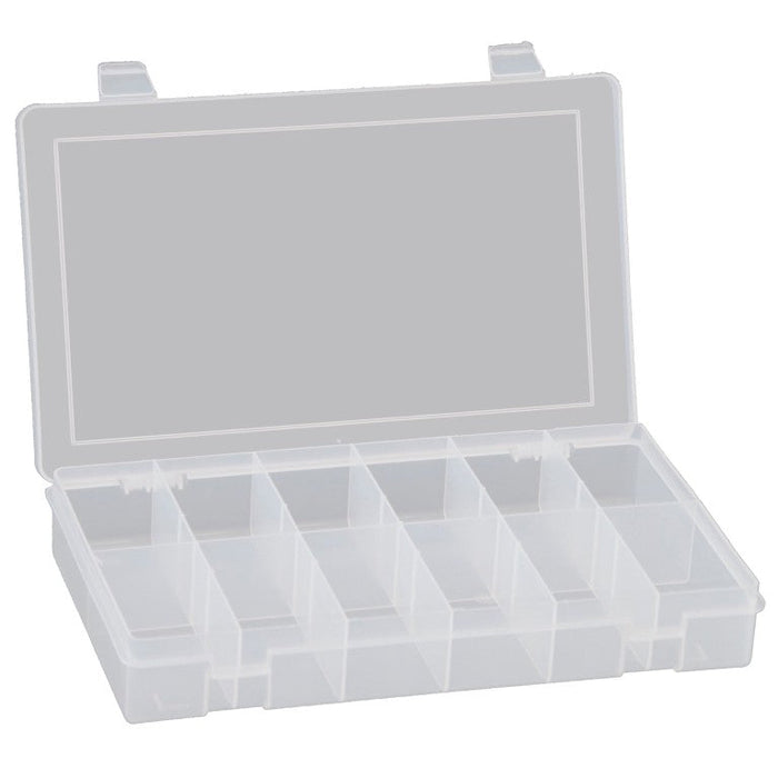 SP12-CLEAR Small, Plastic Compartment Box