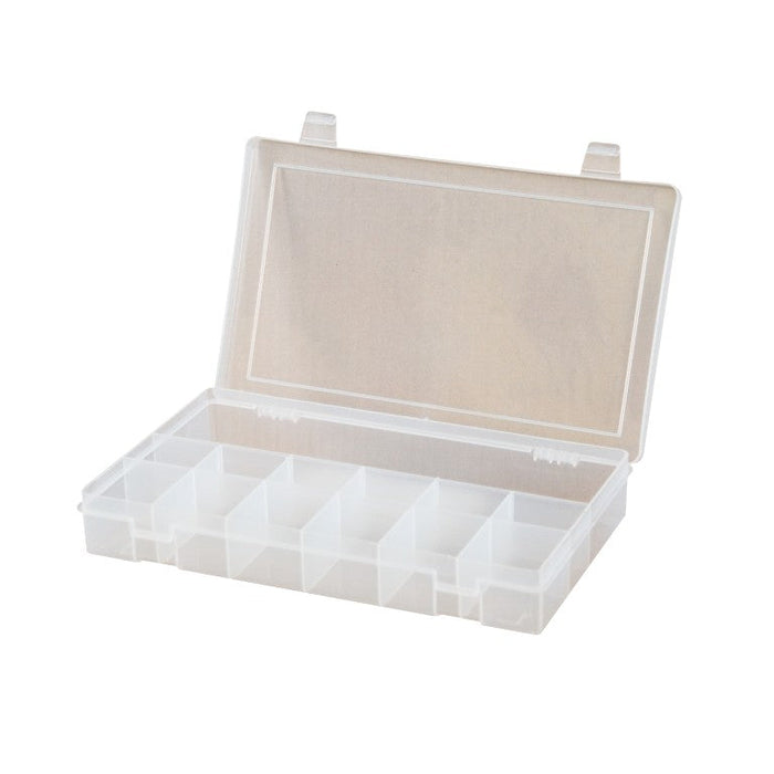 SP13-CLEAR Small, Plastic Compartment Box