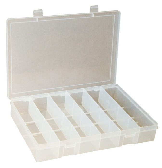 SP6-CLEAR Small, Plastic Compartment Box