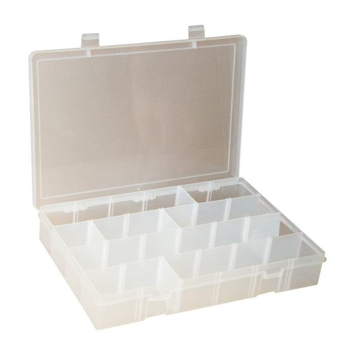 SPADJ-CLEAR Small, Plastic Compartment Box