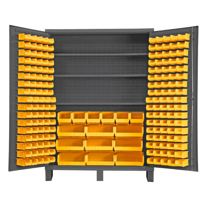 SSC-185-3S-95 Cabinet, 3 Shelves, 185 Yellow Bins