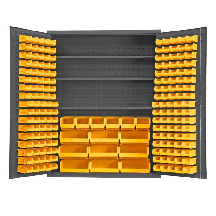 SSC-185-3S-NL-95 Cabinet, 3 Shelves, 185 Yellow Bins