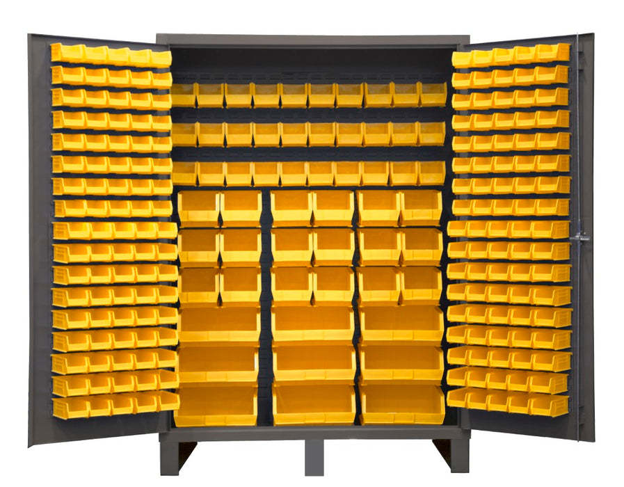 SSC-227-95 Cabinet, 227 Yellow Bins