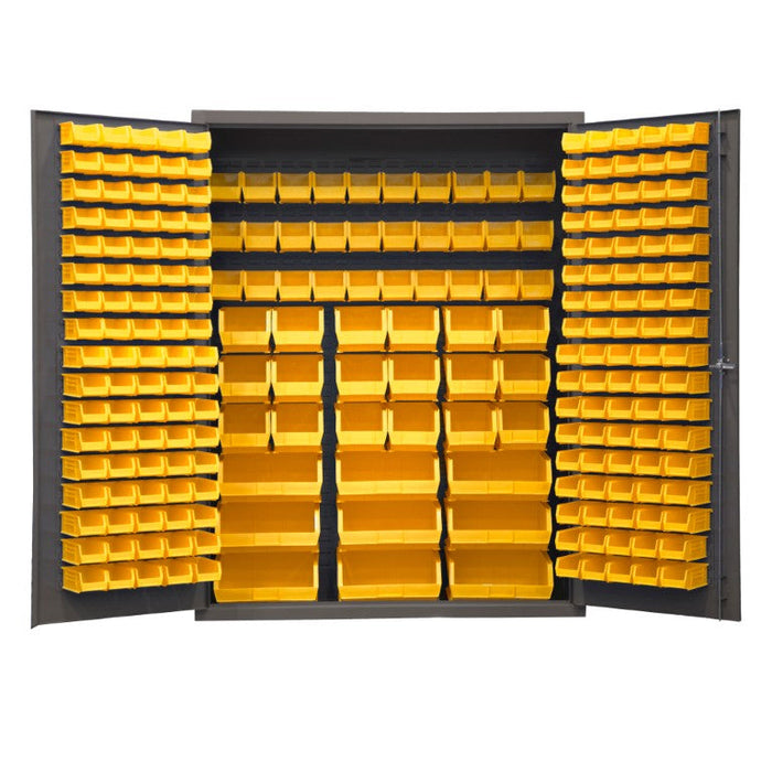 SSC-227-NL-95 Cabinet, 227 Yellow Bins, No Legs