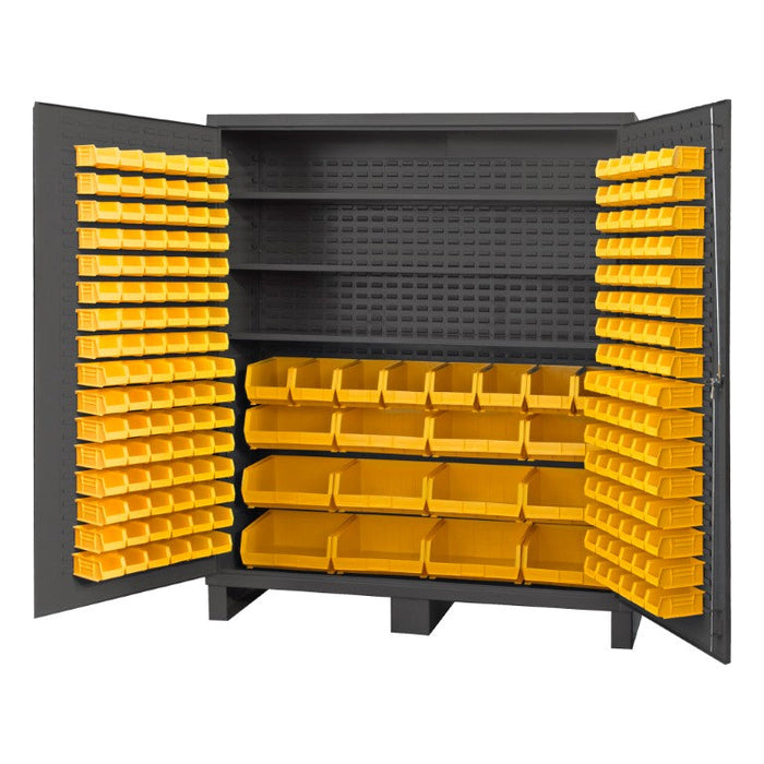 SSC-722484-BDLP-212-3S-95 Cabinet, 3 Shelves, 216 Yellow Bins