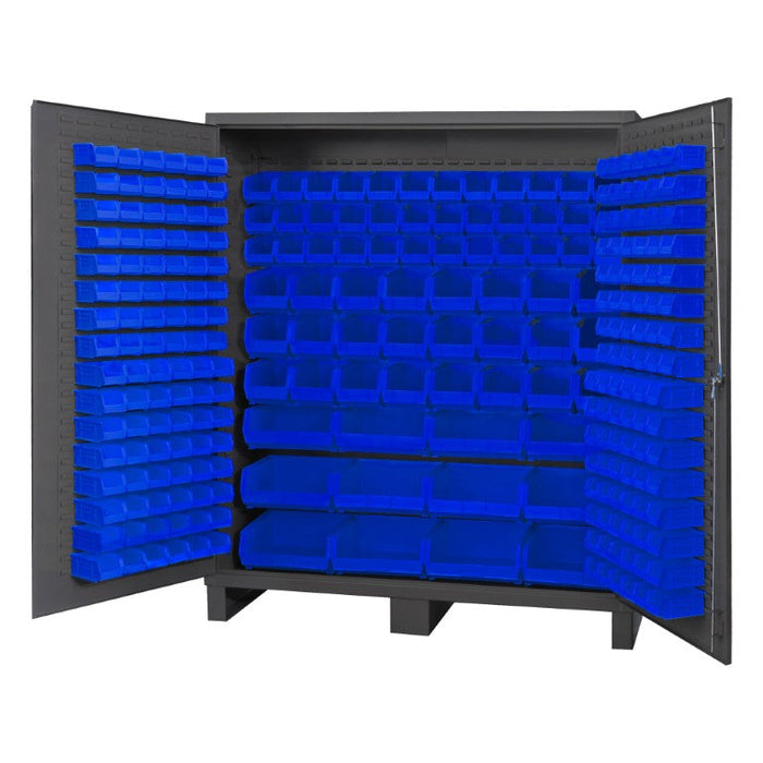 SSC-722484-BDLP-264-5295 Cabinet, 264 Blue Bins