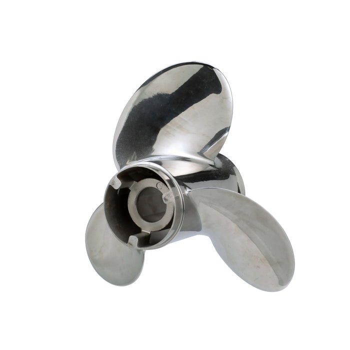 Quicksilver Silverado Propeller High Polished Stainless Finish, 13.4" Diameter x 14" Pitch, Right Hand Rotation