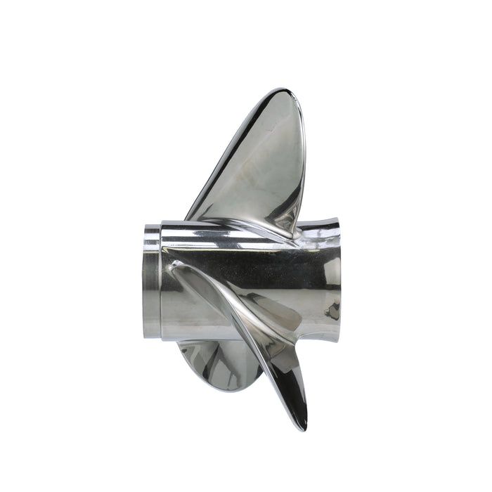 Quicksilver QS5166X Silverado 10.5" Diameter X 13" Pitch, 3-Blade Stainless Steel Propeller, Right Hand Rotation, 40-60hp
