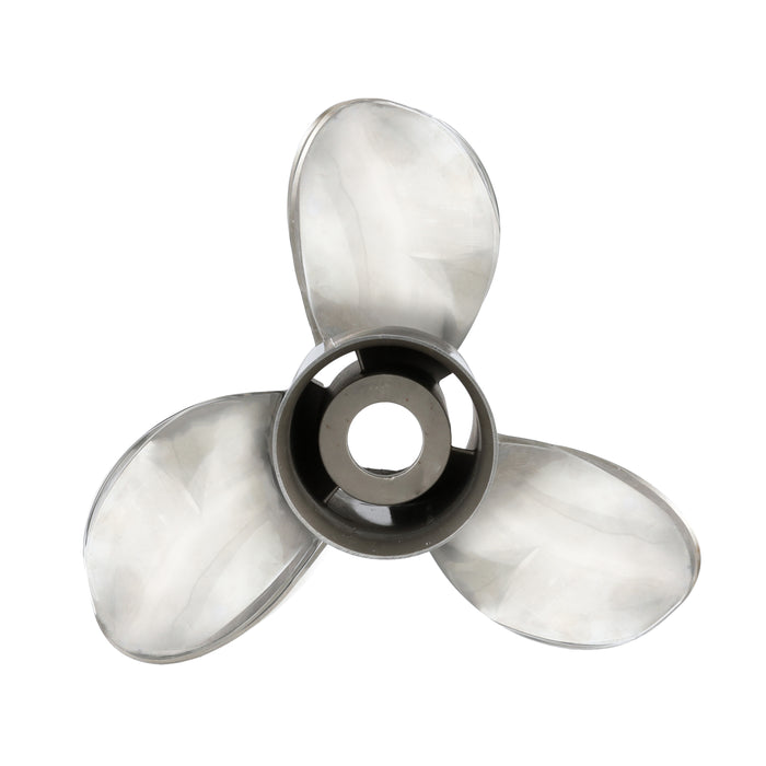 Quicksilver Silverado Propeller High Polished Stainless Finish, 13.1" Diameter x 16" Pitch, Right Hand Rotation