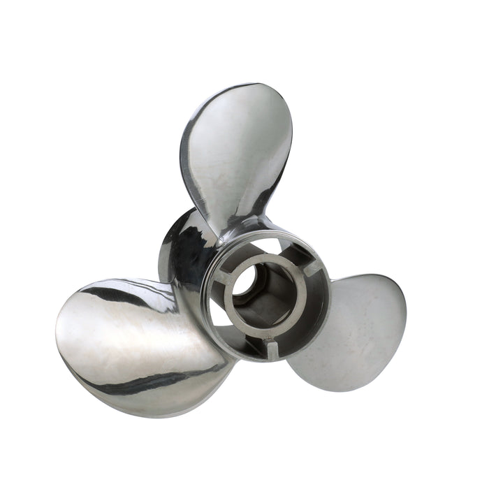 Quicksilver QS5052X Silverado 14.5" Diameter X 17" Pitch, 3-Blade Stainless Steel Propeller, Right Hand Rotation, 90 CT, 350hp