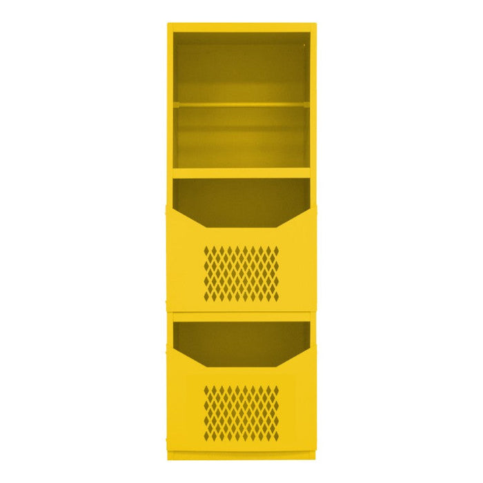 VSCSP-242472-2-50 Spill Control Cabinet, 2 Shelves, Yellow