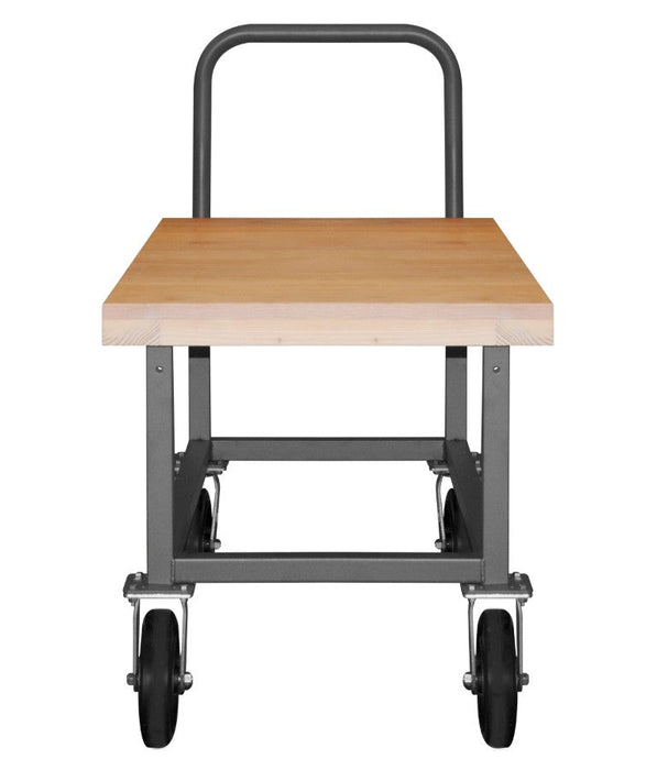 WHPT-WD-2448-8MR-95 Platform Truck, 2 Shelves, 24 x 48
