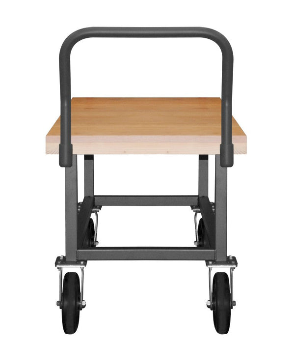 WHPT-WD-2448-8MR-95 Platform Truck, 2 Shelves, 24 x 48