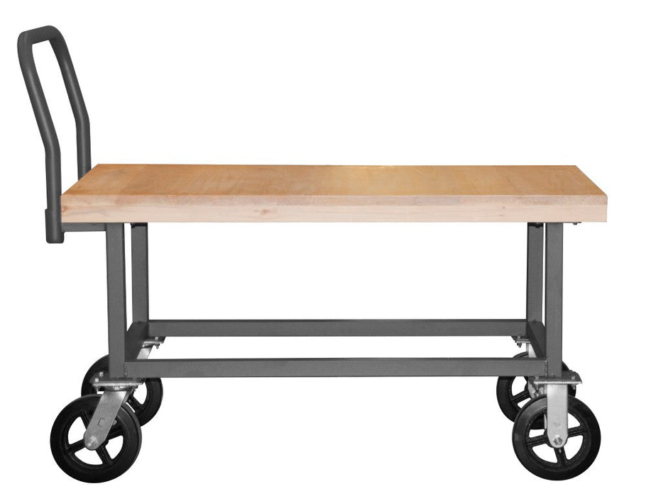 WHPT-WD-3060-8MR-95 Platform Truck, 2 Shelves, 30 x 60