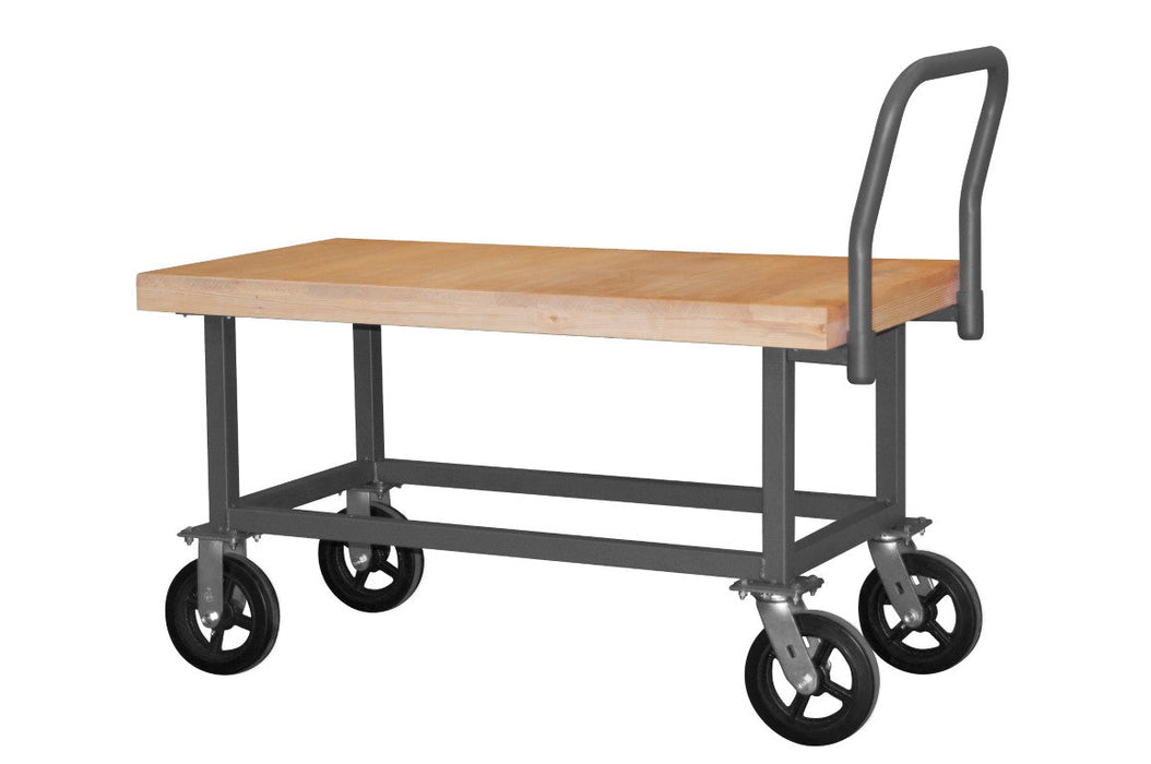 WHPT-WD-3060-8MR-95 Platform Truck, 2 Shelves, 30 x 60