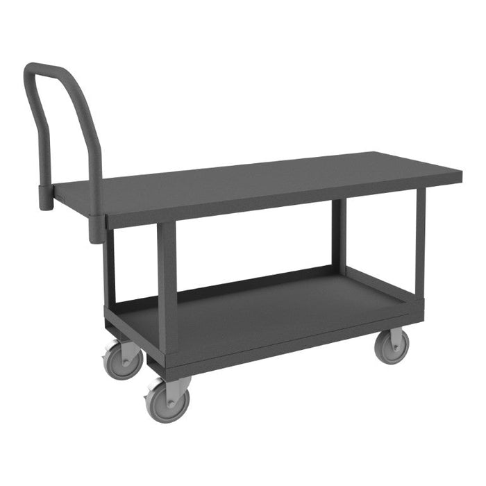 WHPT24605PU95 Platform Truck, 2 Shelves, 24 x 60