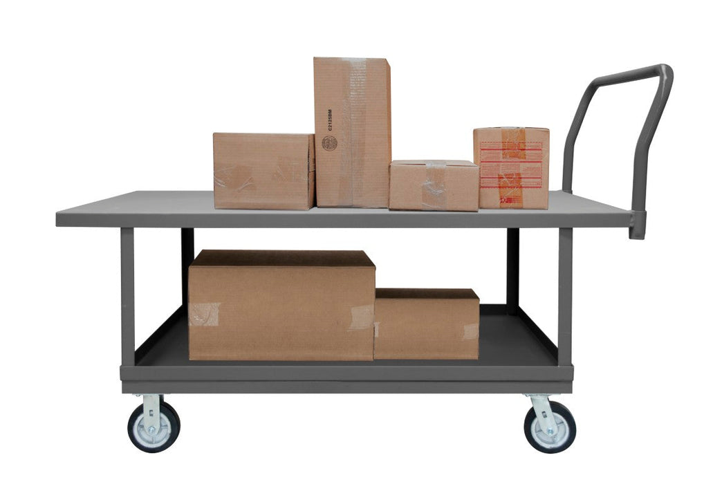 WHPT30606MR95 Platform Truck, 2 Shelves, 30 x 60