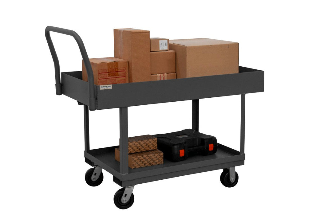 WHPT624485PH95 Platform Truck, 2 Shelves, 24 x 48