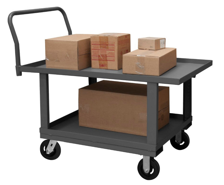 WHPTLU30606MR95 Platform Truck, 2 Shelves, 30 x 60