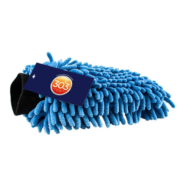 303 Ultra Absorbent Microfiber Car Wash Mitt for Scratch-Free Vehicle Cleaning