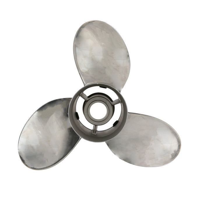Quicksilver Thunderbolt Propeller High Polished Stainless Finish, 15.3" Diameter x 19" Pitch, Left Hand Rotation